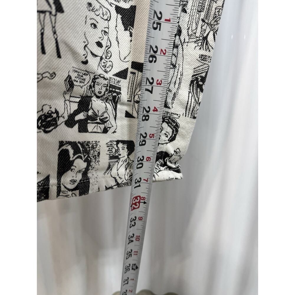 Reformation Comic High Rise Straight Leg Size 23 - Picture 6 of 6